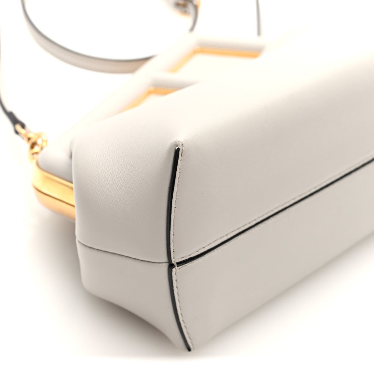 Shiny Nappa Small Fendi First Ghiaia