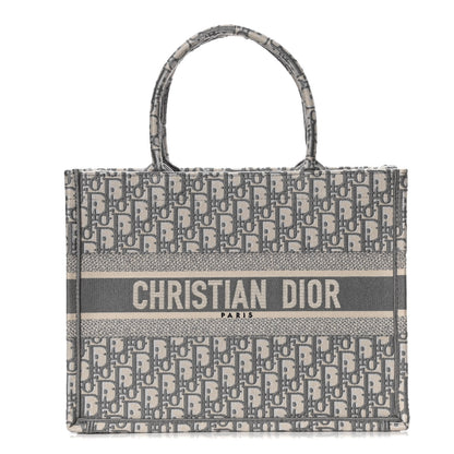 Christian Dior Oblique Medium Book Tote Grey 1 of 7