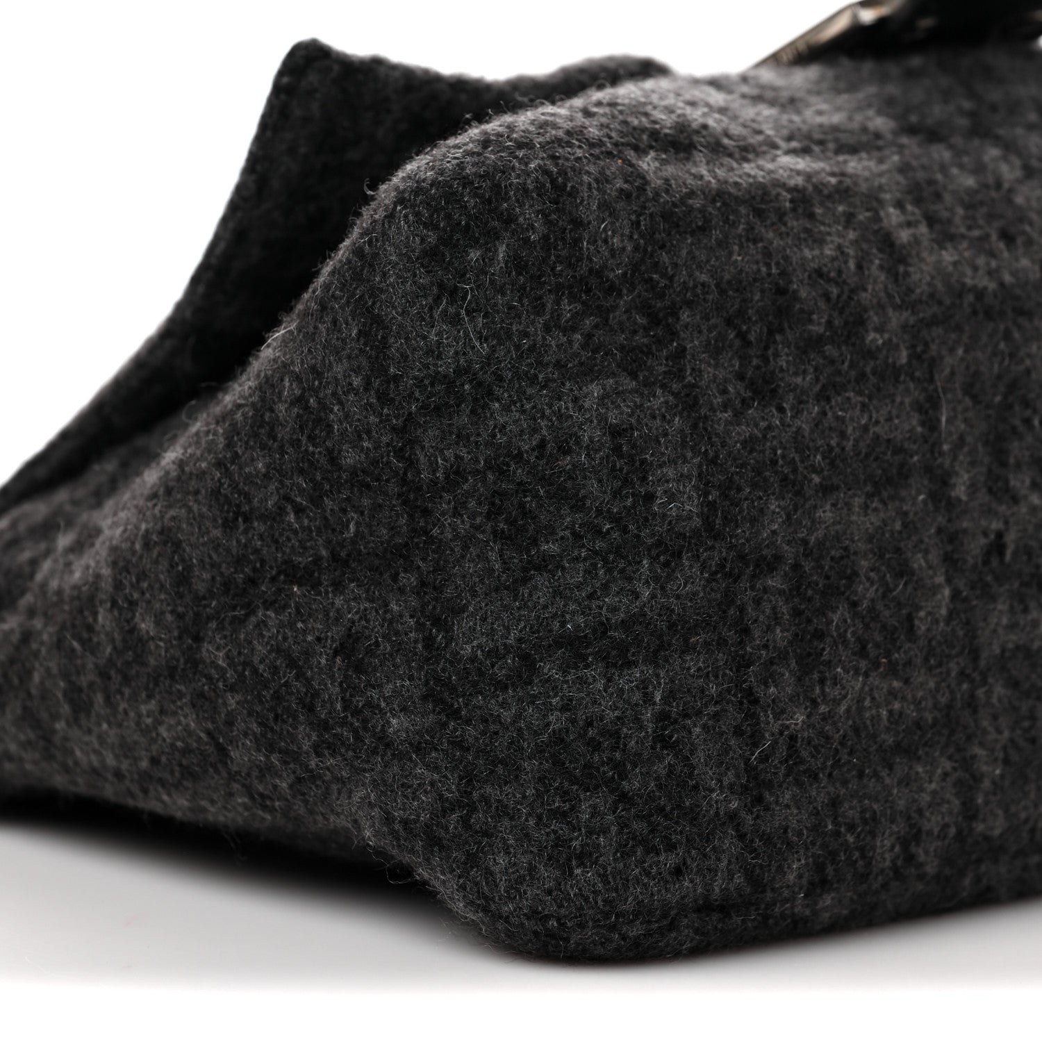 Fendi Wool Zucca Mama Baguette Grey 6 of 7