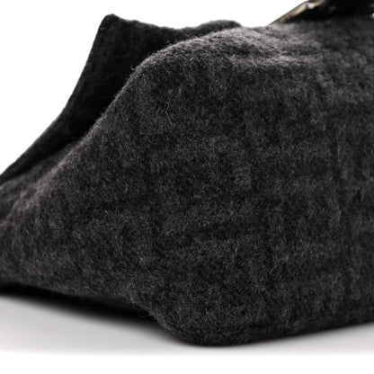 Fendi Wool Zucca Mama Baguette Grey 6 of 7