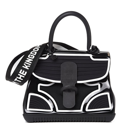 Delvaux PVC Lycra Champion Brillant Satchel Black 1 of 11