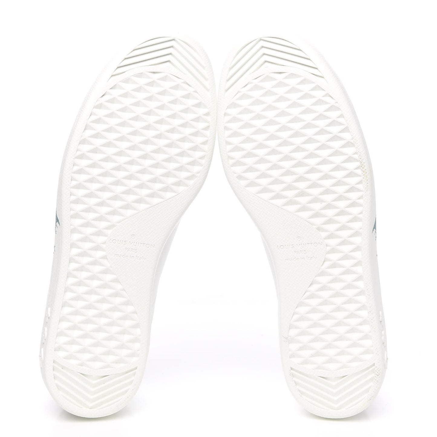 Calfskin Luxembourg Sneakers 7 White Green