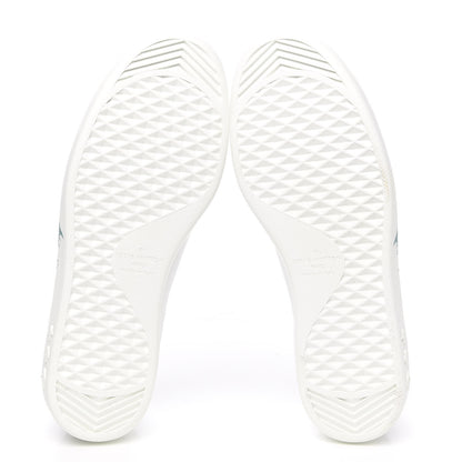 Louis Vuitton Calfskin Luxembourg Sneakers 7 White Green 5 of 8