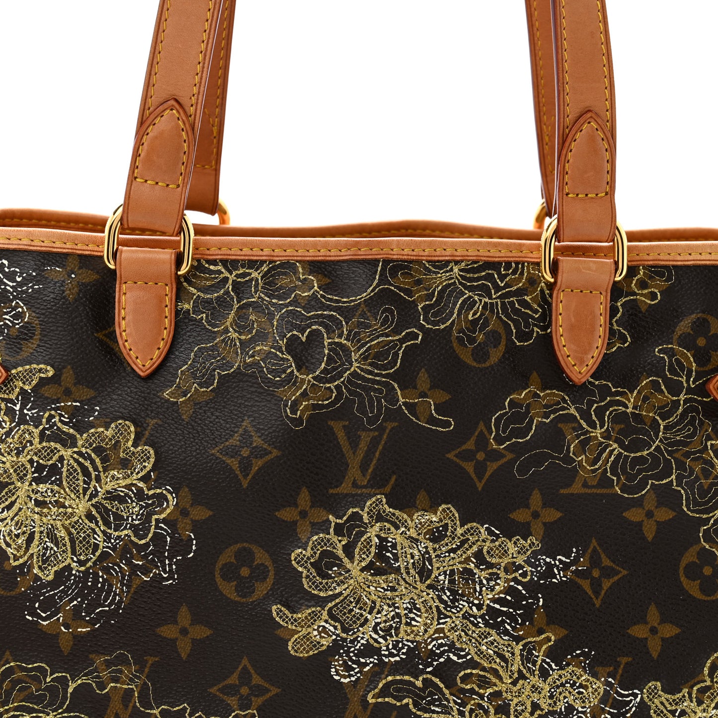 Monogram Dentelle Batignolles Horizontal Gold
