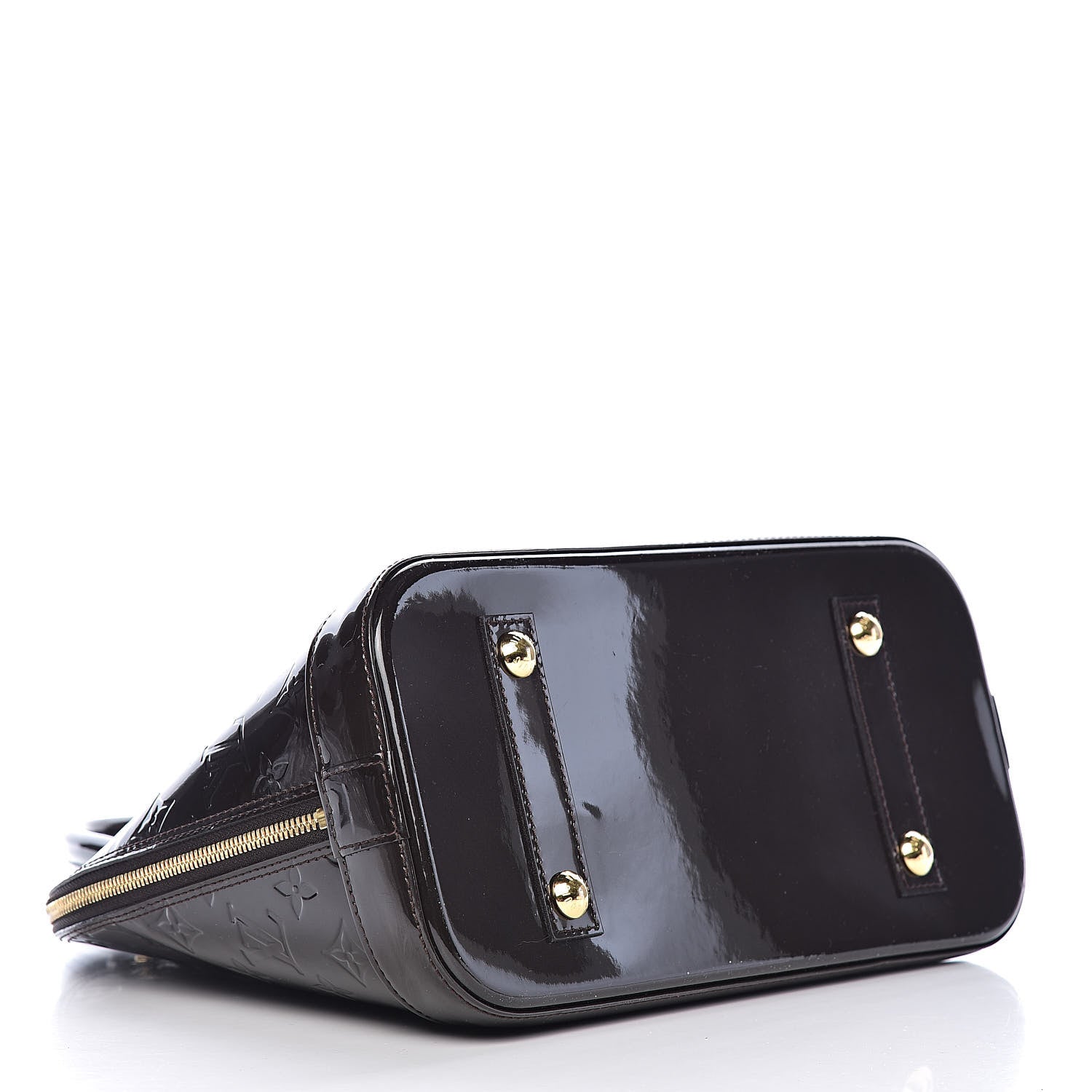 Louis Vuitton Vernis Alma PM Terre D'Ombre 4 of 10