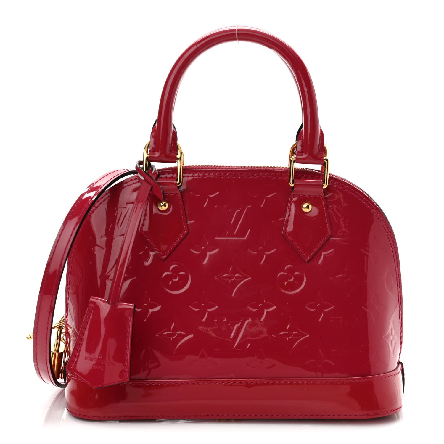 Louis Vuitton Vernis Alma BB Rose Indien 1 of 14