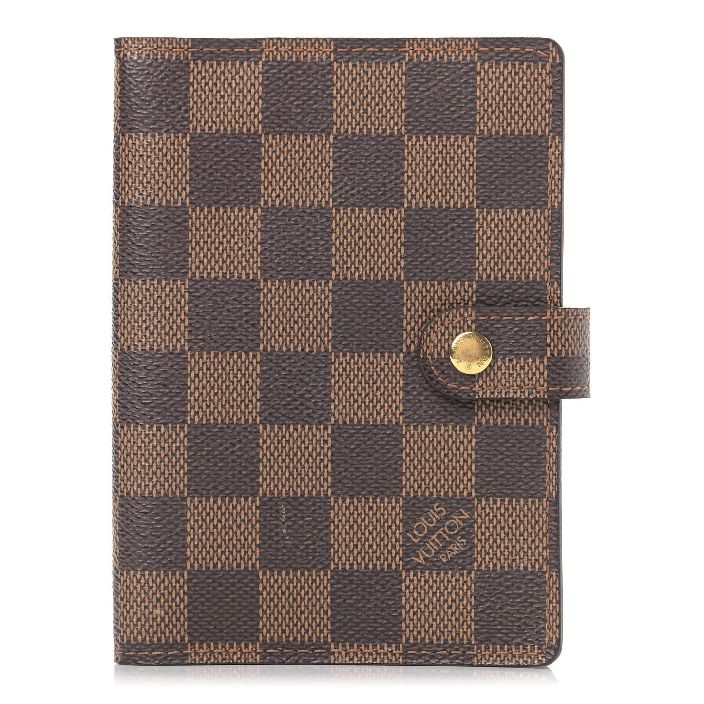 Damier Ebene Small Ring Agenda Cover
