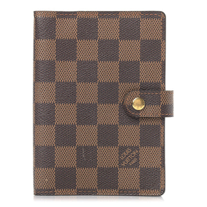 Louis Vuitton Damier Ebene Small Ring Agenda Cover 1 of 8