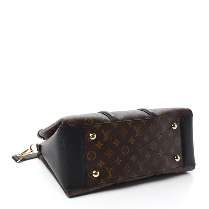 Louis Vuitton Monogram Soufflot MM Black 4 of 10