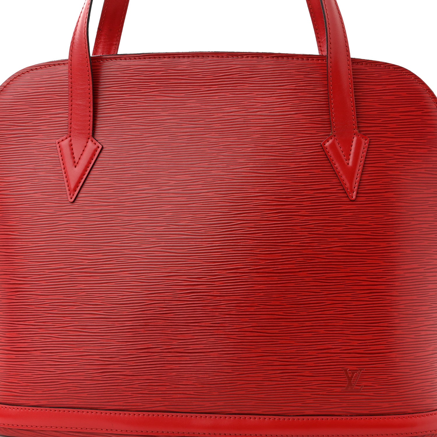 Louis Vuitton Epi Lussac Castillan Red 7 of 12