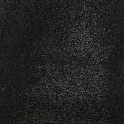 Chanel Calfskin CC Over The Knee Boots 40 Black 9 of 14