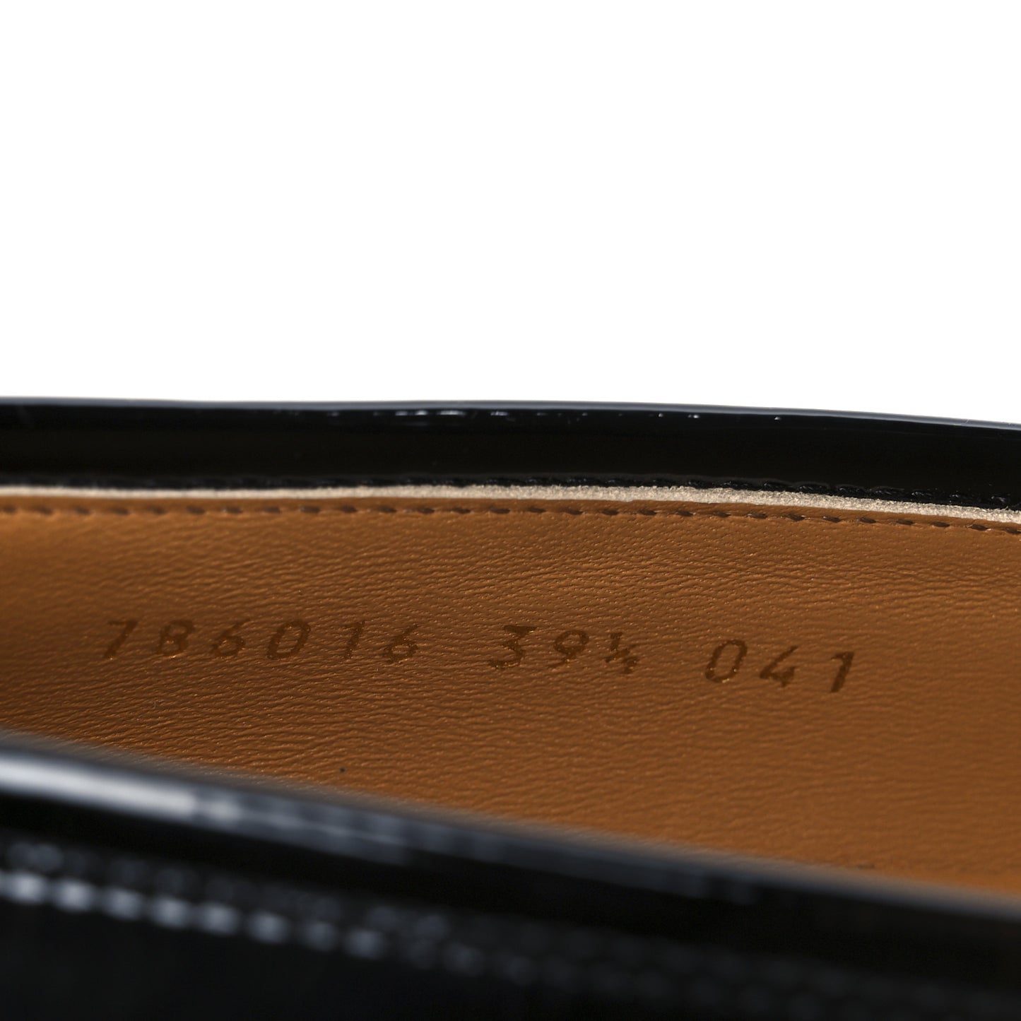 Patent Womens Jordaan Loafers 39.5 Black