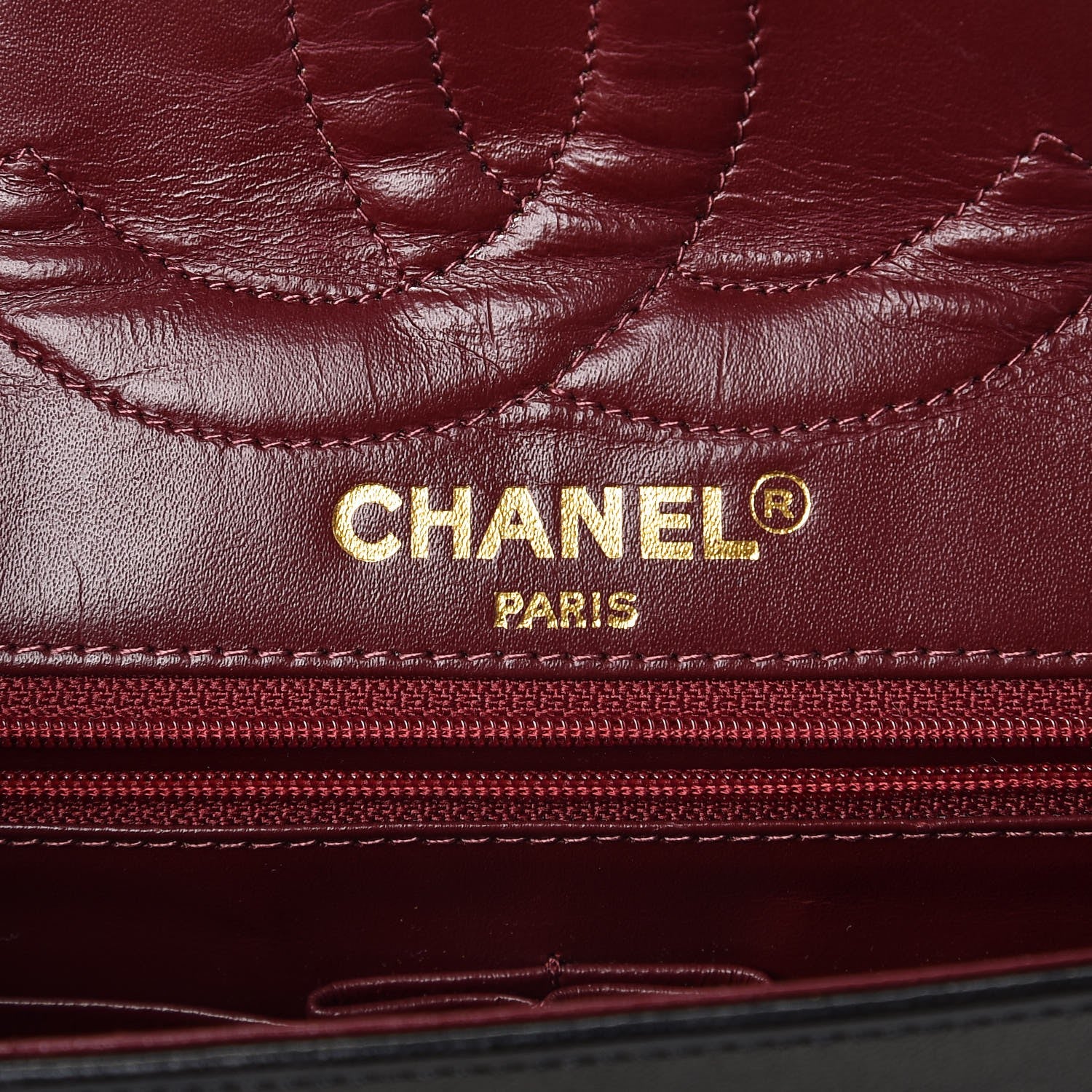 Chanel Lambskin Quilted Medium Double Flap Black 7 of 9