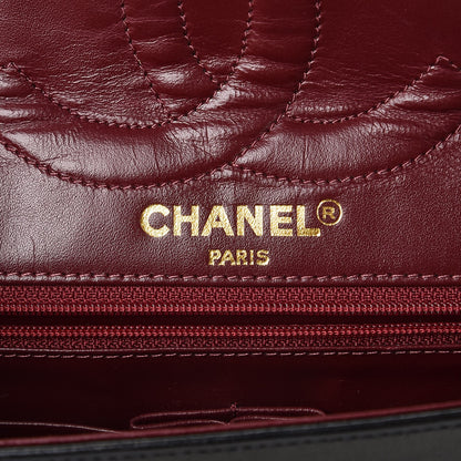 Chanel Lambskin Quilted Medium Double Flap Black 7 of 9