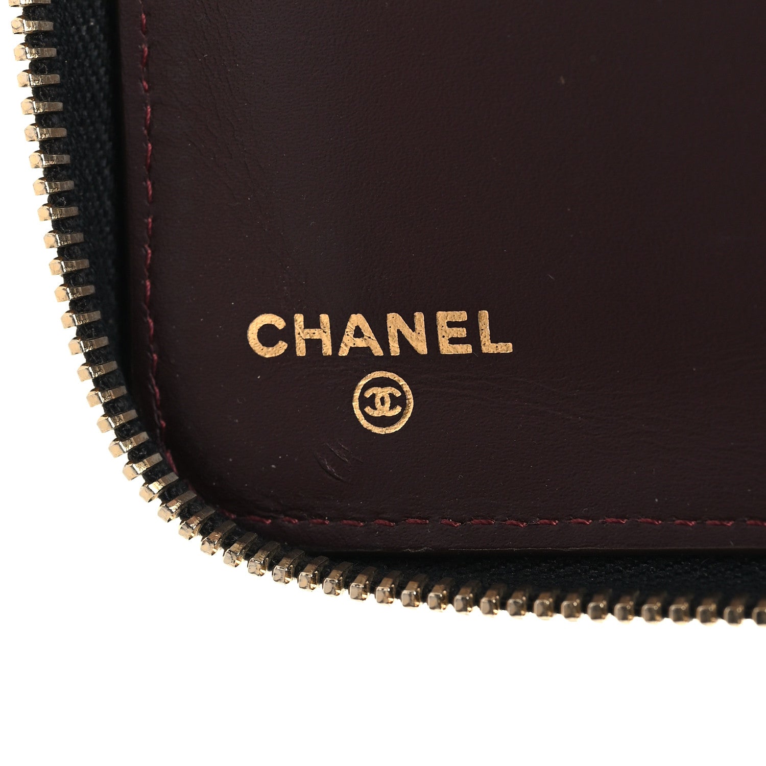 Chanel Caviar Quilted Large Zip Around Organizer Wallet Black 6 of 9