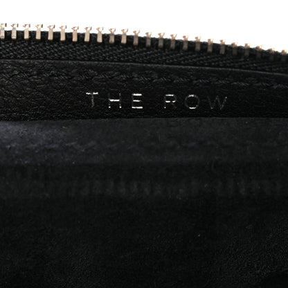 The Row Grained Calfskin Small Slouchy Banana Bag Black 6 of 10