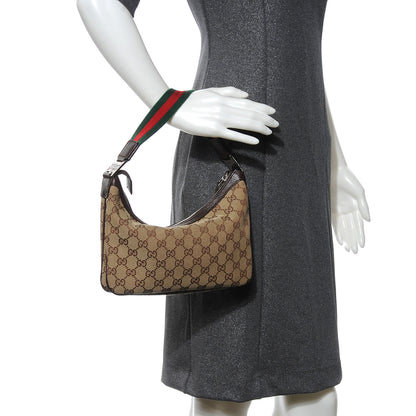 Gucci GG Monogram Small Pop Hobo Dark Brown 2 of 9