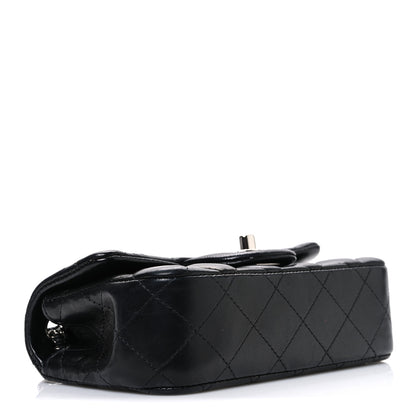 Chanel Lambskin Quilted Extra Mini Rectangular Flap Black 4 of 10