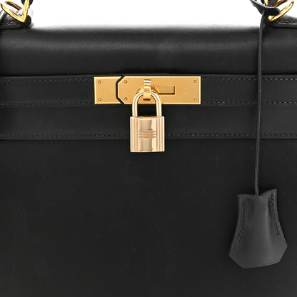 Hermes Box Kelly Sellier 28 Black 8 of 14