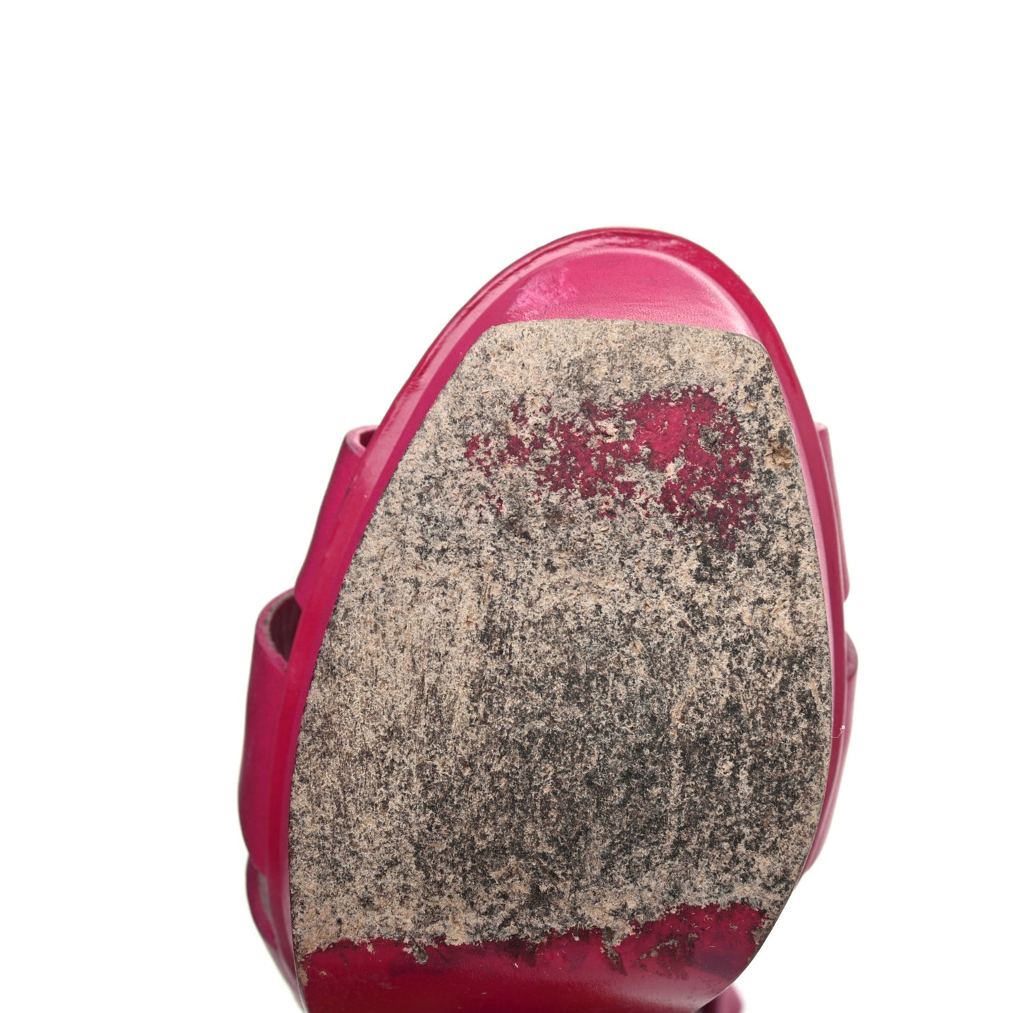 Calfskin Tribute 105 Platform Sandals 39.5 Fuchsia