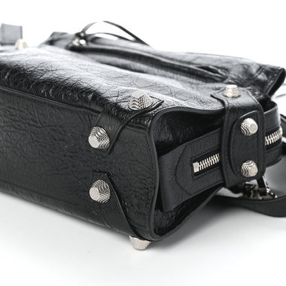 Balenciaga Agneau Giant 12 Silver Hardware Mini Mute City Black 8 of 8