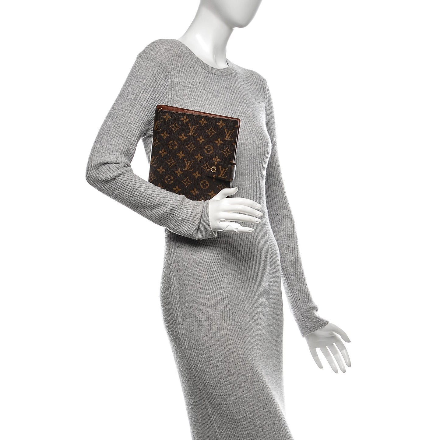 Monogram Large Ring Agenda Cover