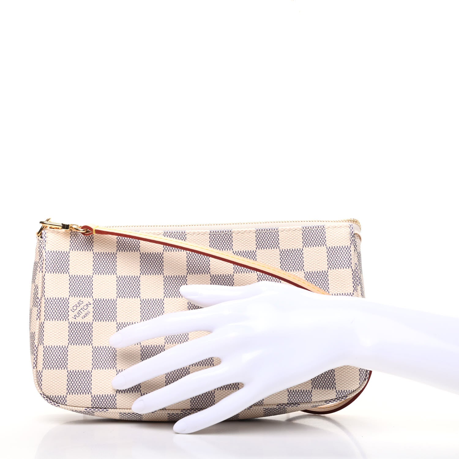 Louis Vuitton Damier Azur Pochette Accessories NM 2 of 7
