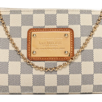 Louis Vuitton Damier Azur Eva Clutch 8 of 10