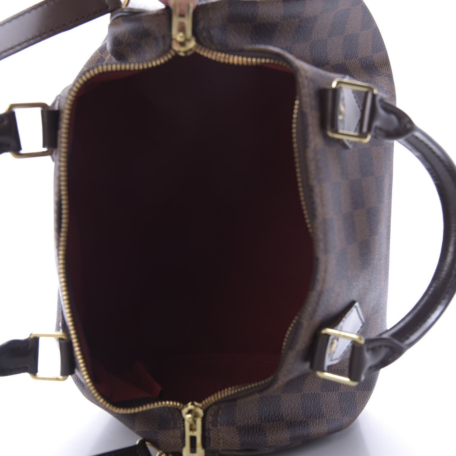 Louis Vuitton Damier Ebene Speedy Bandouliere 30 5 of 9