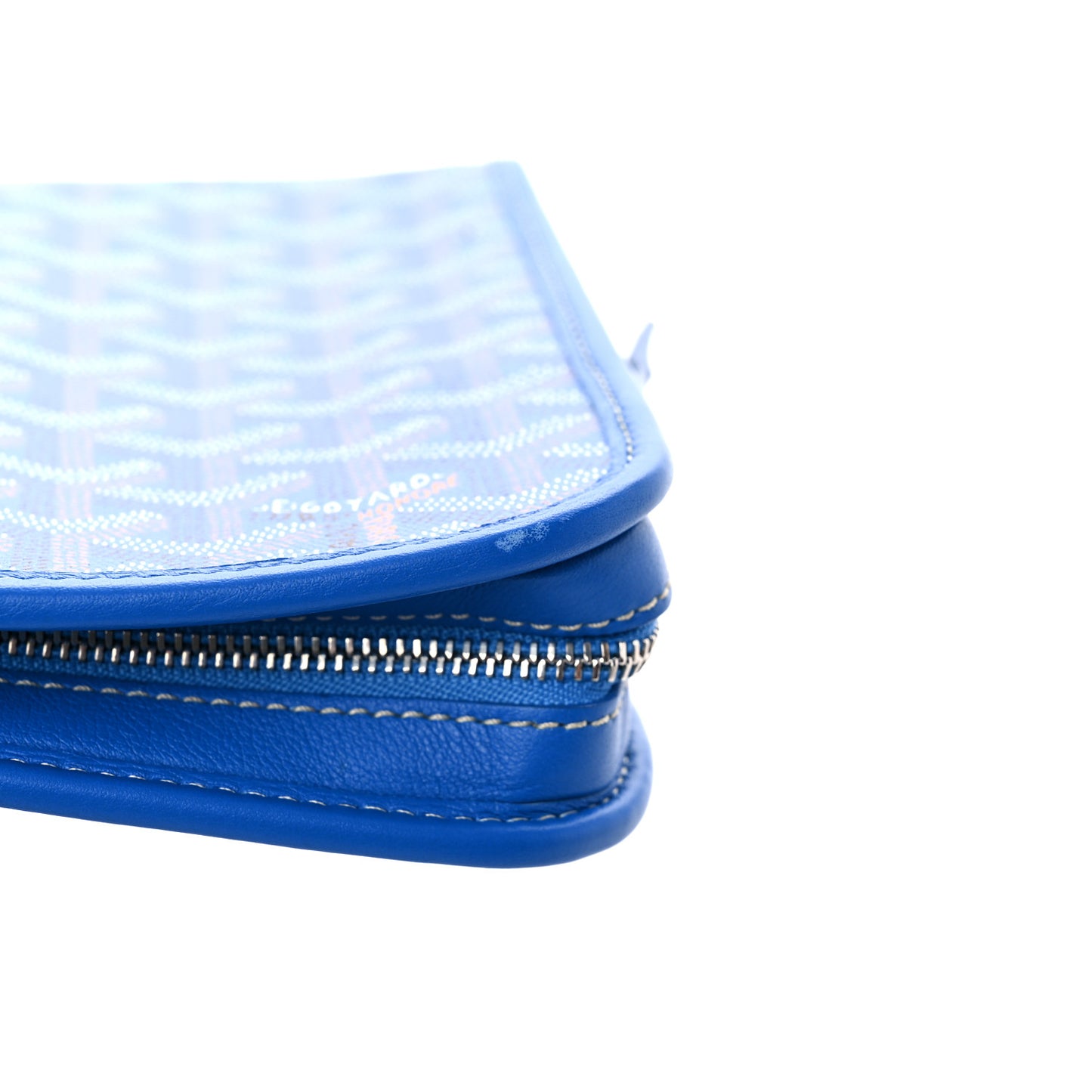 Goyardine Jouvence Toiletry Pouch Sky Blue