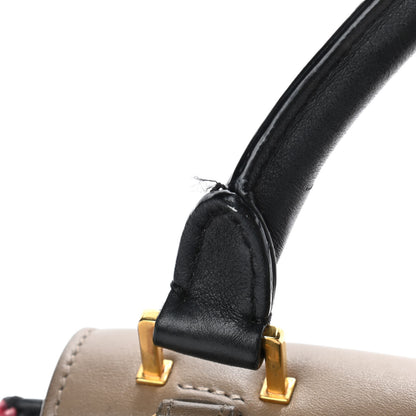 Celine Smooth Calfskin Suede Medium Tri-Color Trapeze Pink 7 of 12