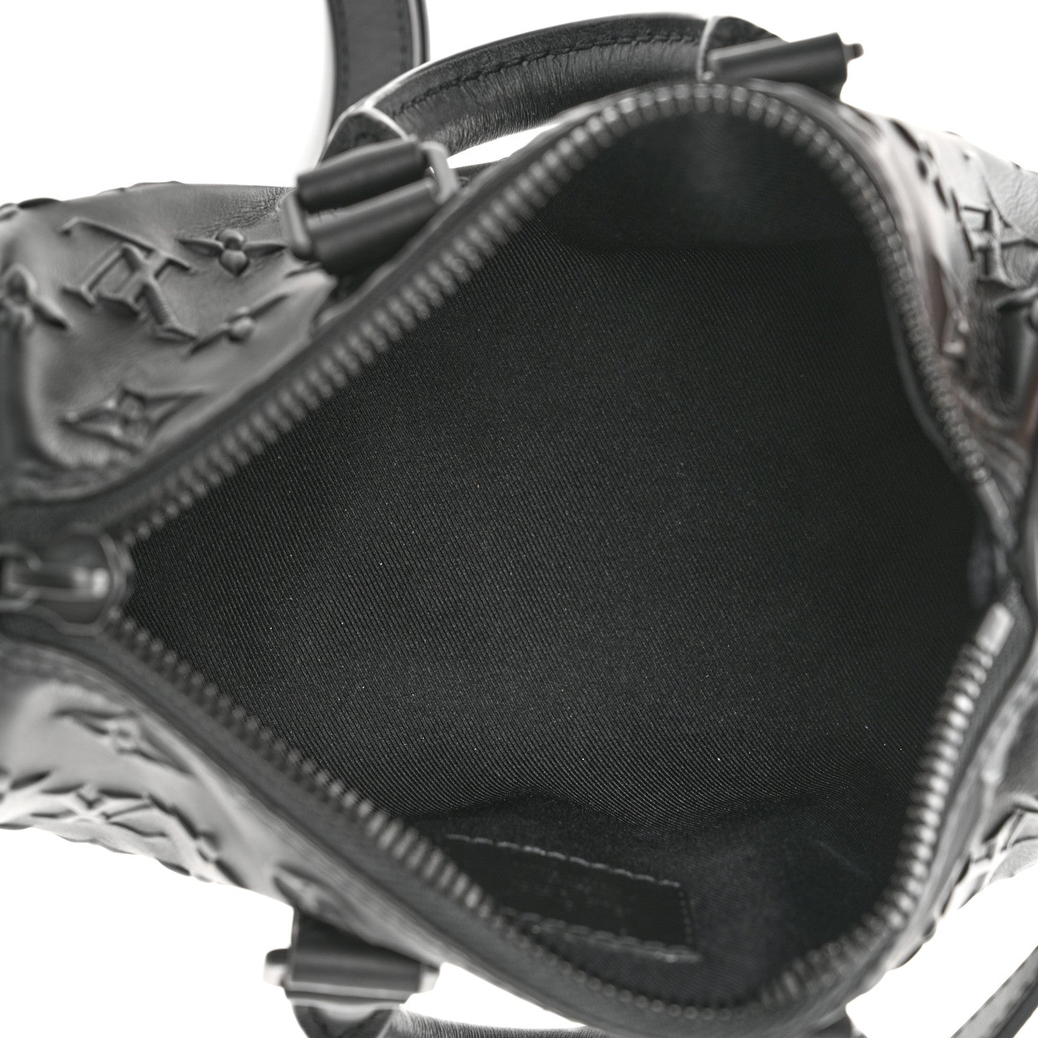 Louis Vuitton Monogram Seal Keepall XS Black 5 of 9
