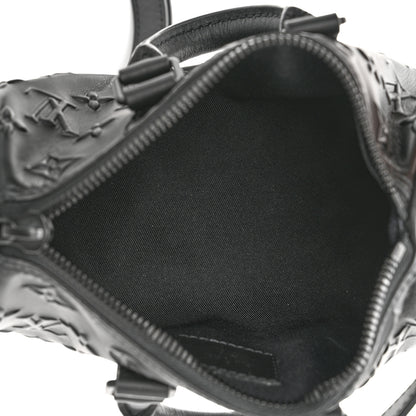 Louis Vuitton Monogram Seal Keepall XS Black 5 of 9