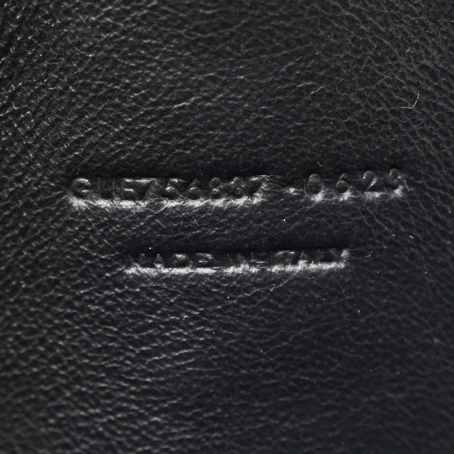Shiny Calfskin Monogram Mini Lou Camera Bag Black
