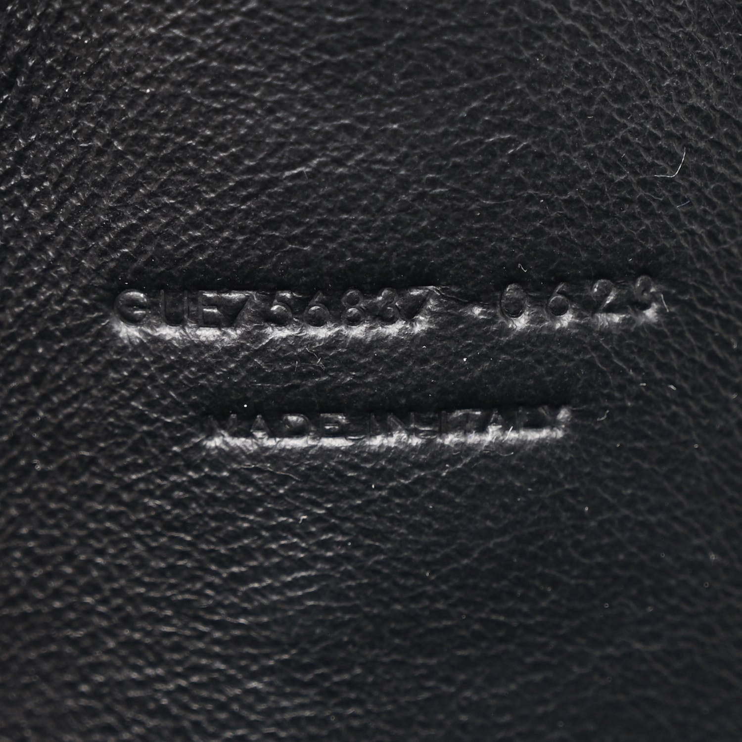 Saint Laurent Shiny Calfskin Monogram Mini Lou Camera Bag Black 7 of 11