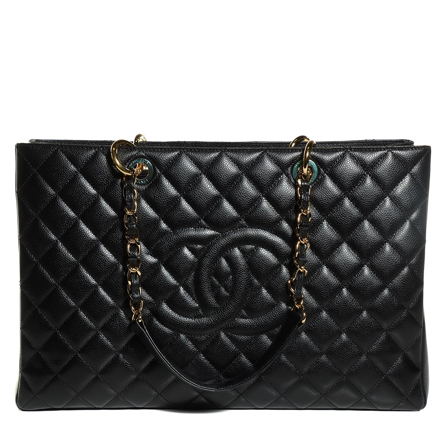 Caviar XL Grand Shopping Tote GST Black