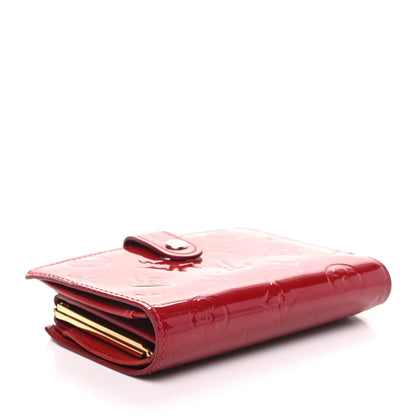 Louis Vuitton Vernis French Purse Wallet Pomme d'Amour 4 of 8