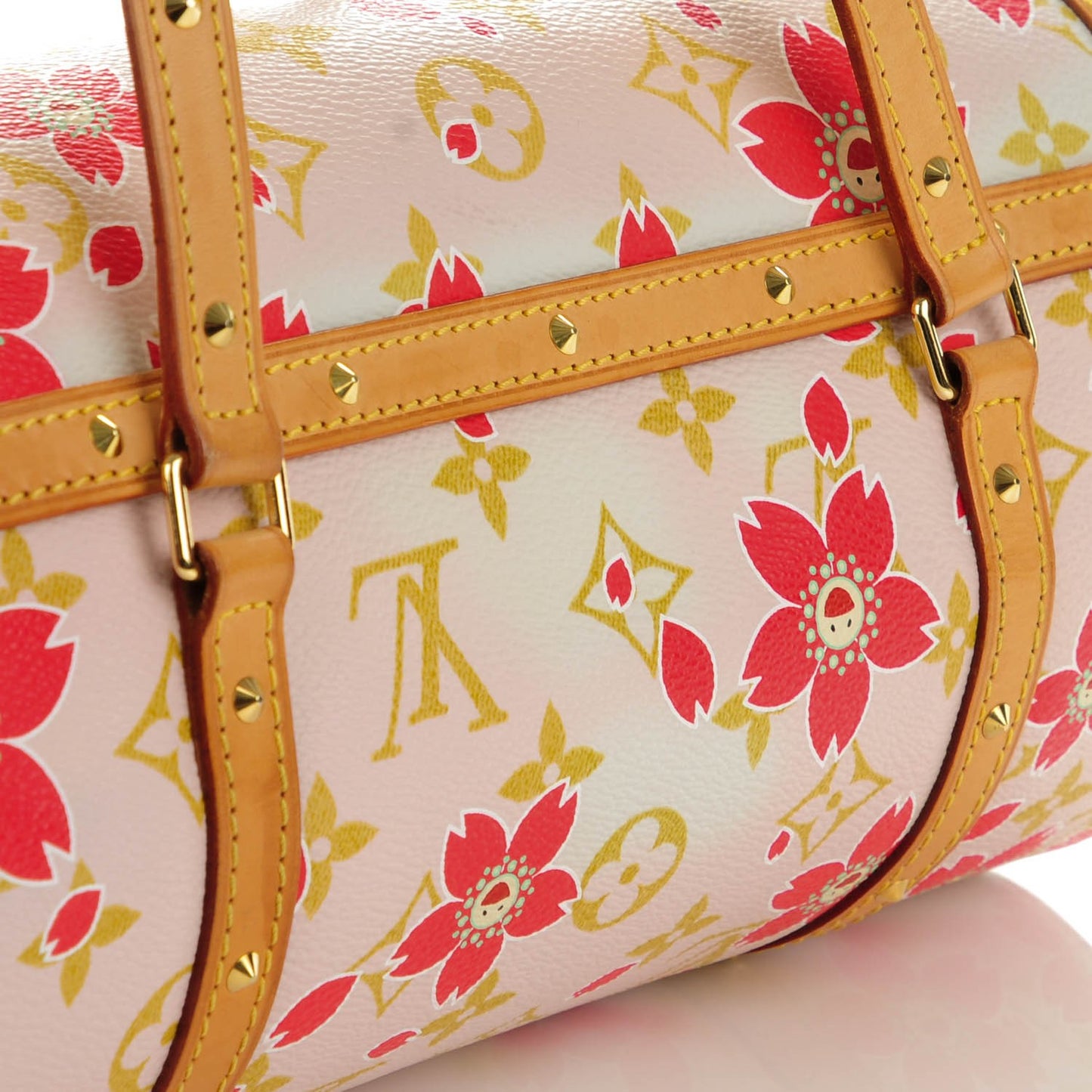 Monogram Cherry Blossom Papillon Red Creme