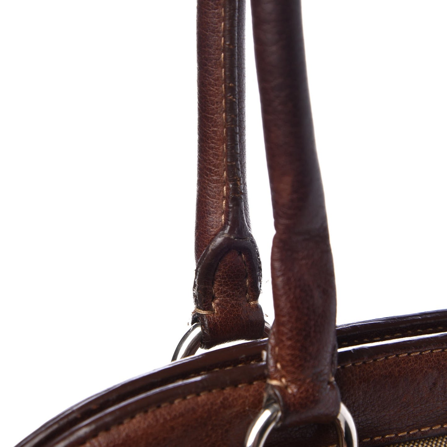 Jacquard Logo Frame Brown