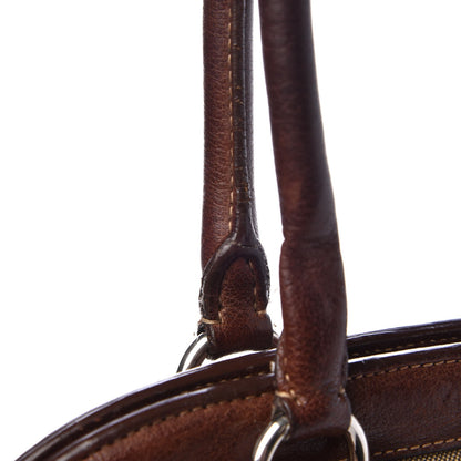 Prada Jacquard Logo Frame Brown 22 of 25