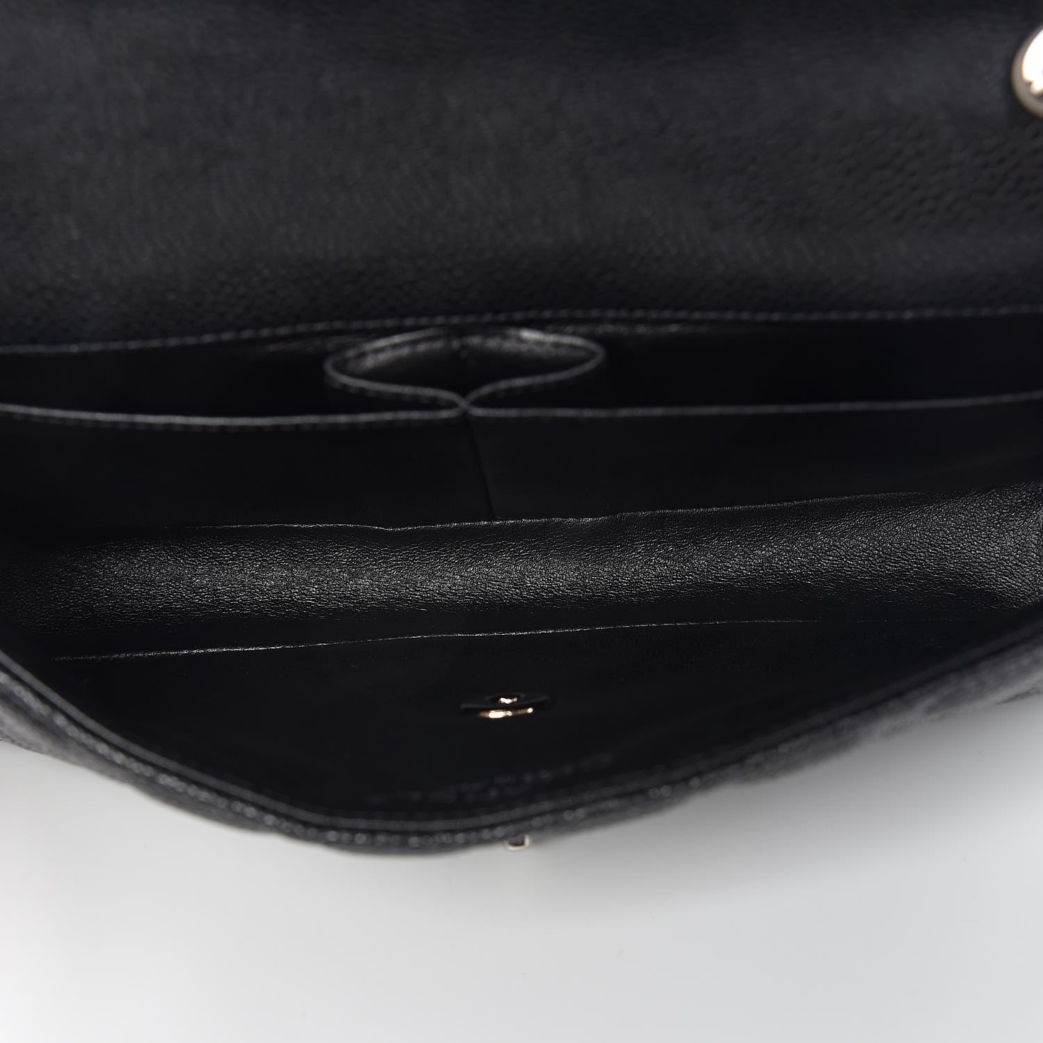 Chanel Caviar Quilted East West Flap Black 7 of 10