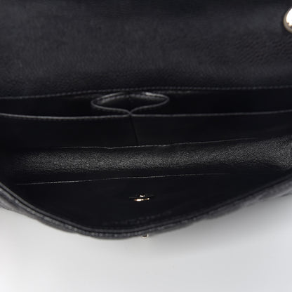 Chanel Caviar Quilted East West Flap Black 7 of 10