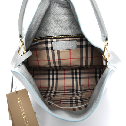 Burberry Grainy Calfskin Medium Cale Hobo Sky Blue 5 of 7