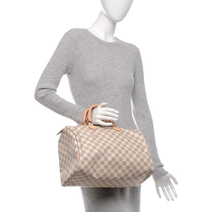 Louis Vuitton Damier Azur Speedy 35 2 of 6