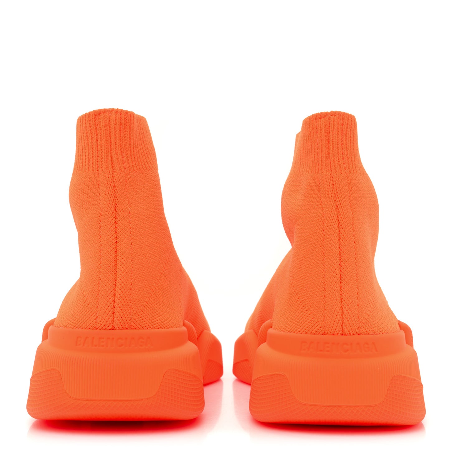Technical 3D Recycled Knit Womens Speed 2.0 Sneakers Monocolor 36 Orange Fluo