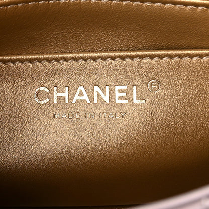 Chanel Lambskin Quilted Mini Pearl Crush Flap Light Purple 6 of 11