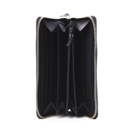 Gucci Guccissima Signature Microguccissima Bree Zip Around Wallet Black 5 of 10