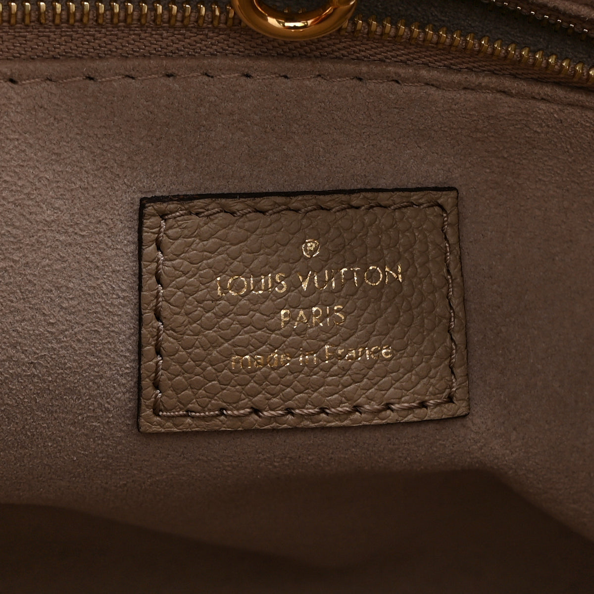 Louis Vuitton Empreinte Monogram Giant Onthego PM Tourterelle Creme 6 of 10