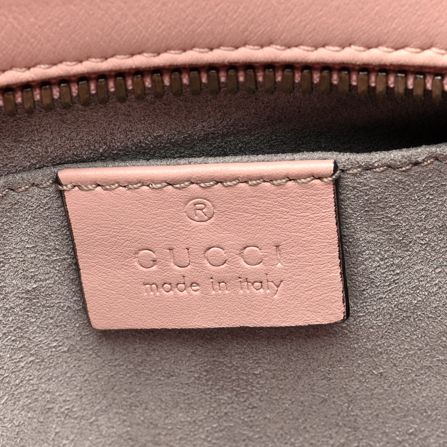 Gucci Calfskin Matelasse GucciGhost Small GG Marmont Chain Shoulder Bag Perfect Pink Rosa Ivory 6 of 10