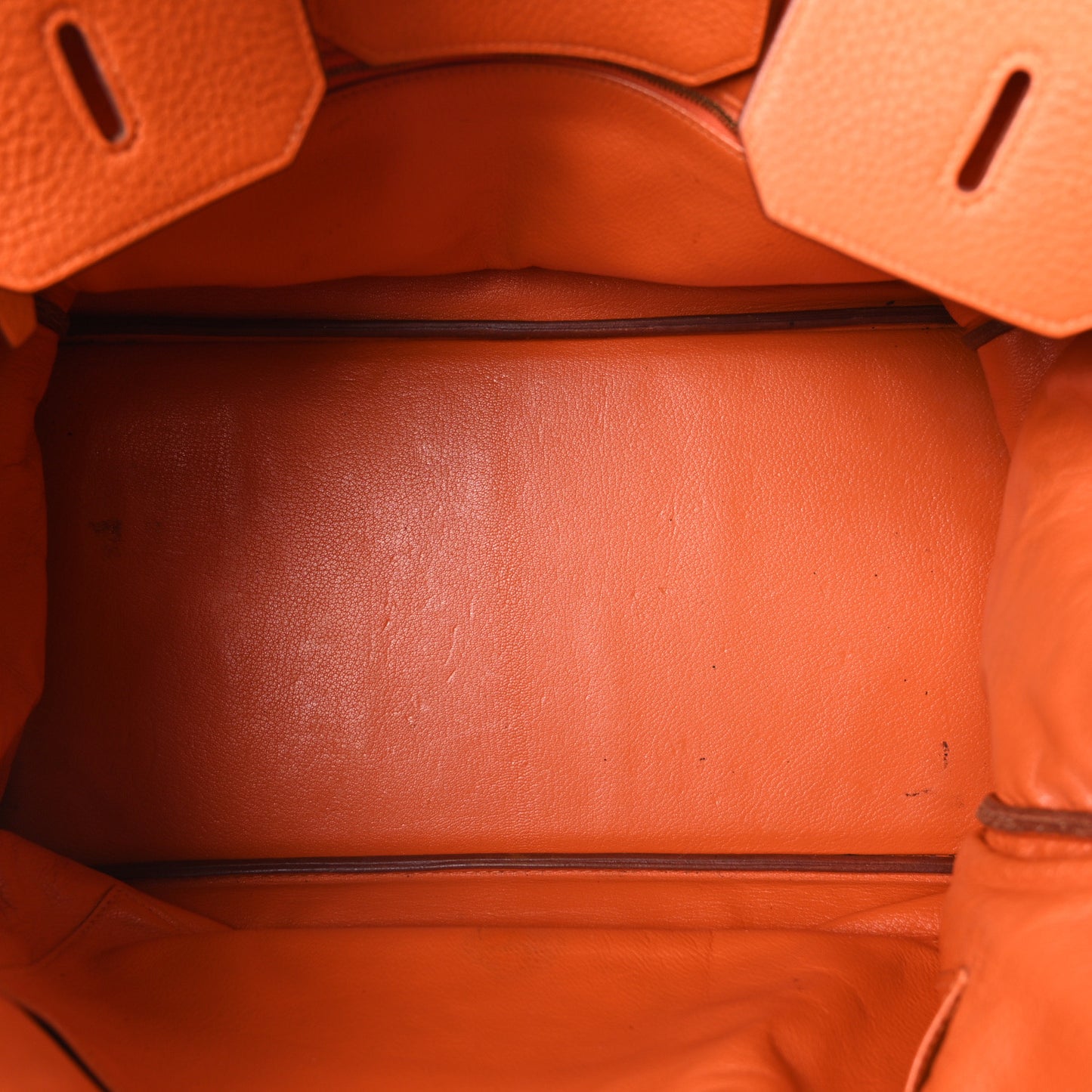 Taurillon Clemence Birkin 40 Orange